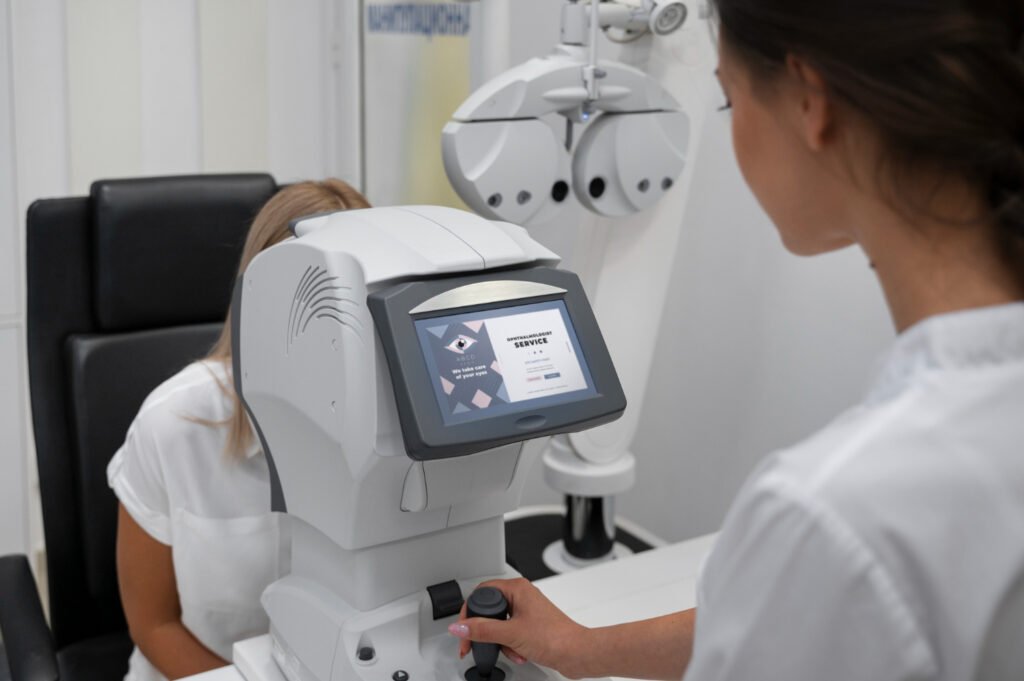 digital eye exam